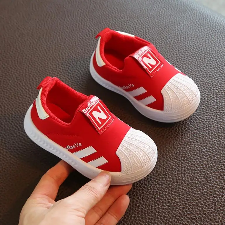 Повседневная обувь для маленьких девочек и мальчиков спортивная обувь для малышей черные, красные, для девочек 21-26, 6 мес.-3 лет, 801 TX08 - Цвет: red