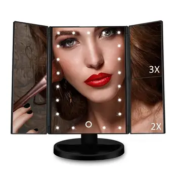 

Smart Mirror Makeup Sets 22 led 2x 3x Magnification Touch Screen Switch for Led Mirror Beauty Personal Care