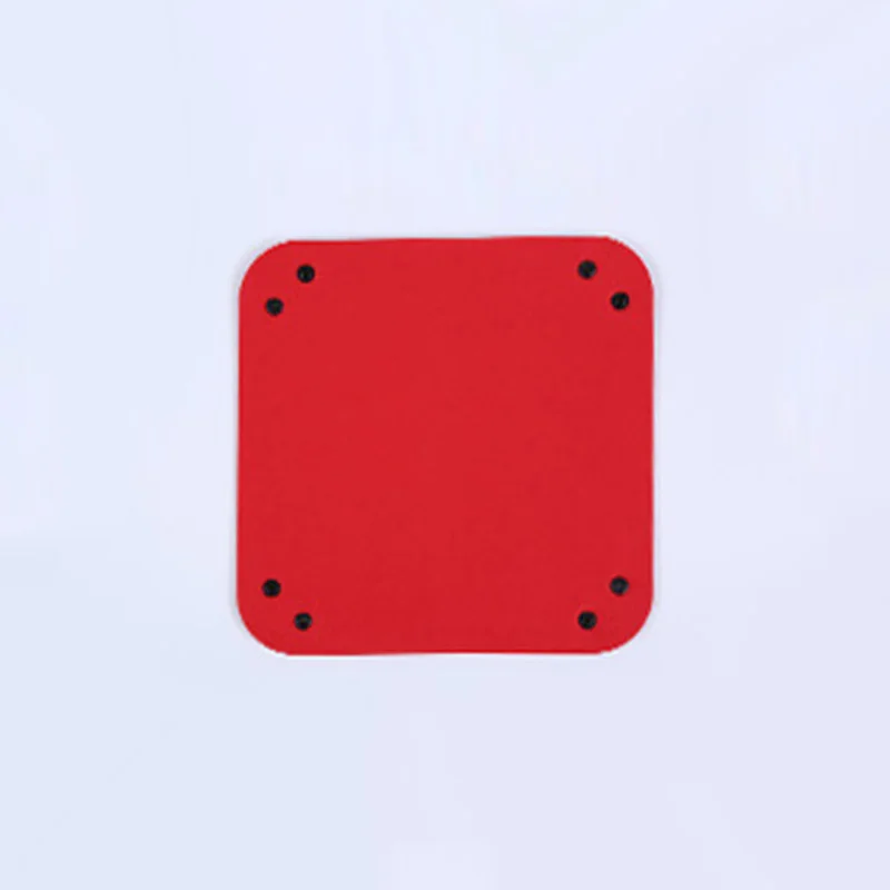 Red 2 Складная коробка для хранения из искусственной кожи квадратный лоток для настольных игр ключ кошелек коробка для монет лоток Настольная коробка для хранения Лотки Декор - Цвет: Red 2