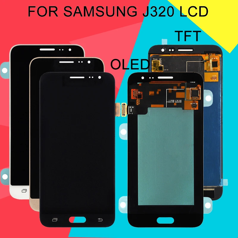 ЖК дисплей dinfriend J320 для Samsung Galaxy J3 2016 J320F J320M с сенсорным экраном дигитайзер в сборе