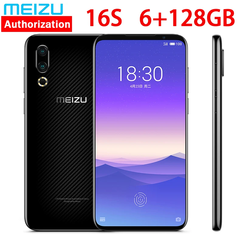 Meizu 16s Snapdragon 855 NFC 8 Гб 128 ГБ google play двойная задняя камера 48.0MP Super mTouch mEngine 3 0 6 2 полный