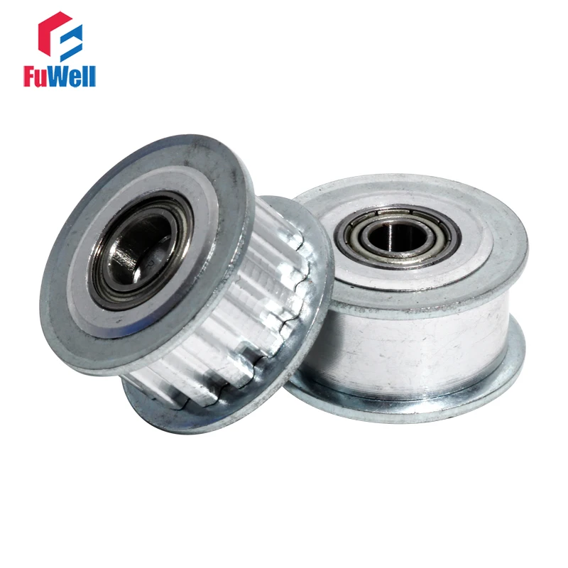XL 15T Timing Belt Tensioner Pulley Smooth Idler Pulley 8mm Bore For 10mm Width Belt XL15T, Smooth surface, Bore: 8mm 