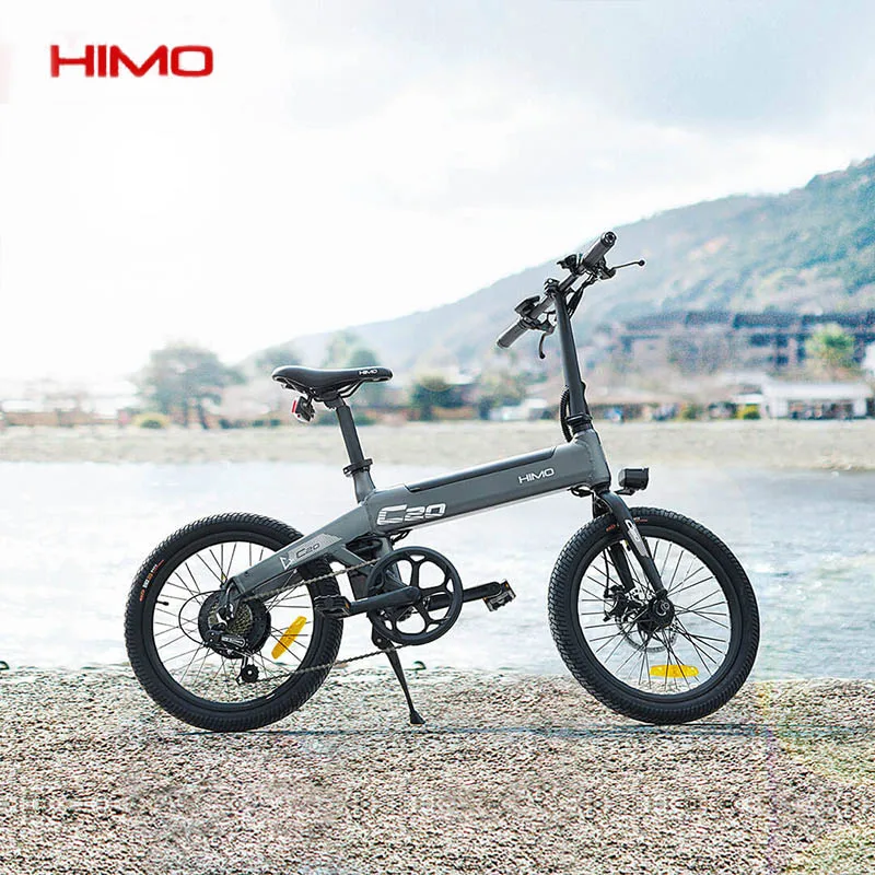 Original HIMO C20 Electric Bicycle ebike 25km/h e bike 80KM Mileage Outdoor Electric bike 250W Motor 20 inch Tire