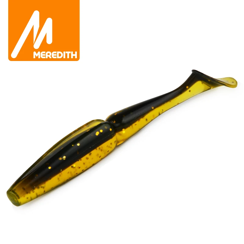 Meredith Crazy Shiner 7 см 3 г 10 шт. мягкая Рыболовная Приманка Мягкая наживка рыболовная