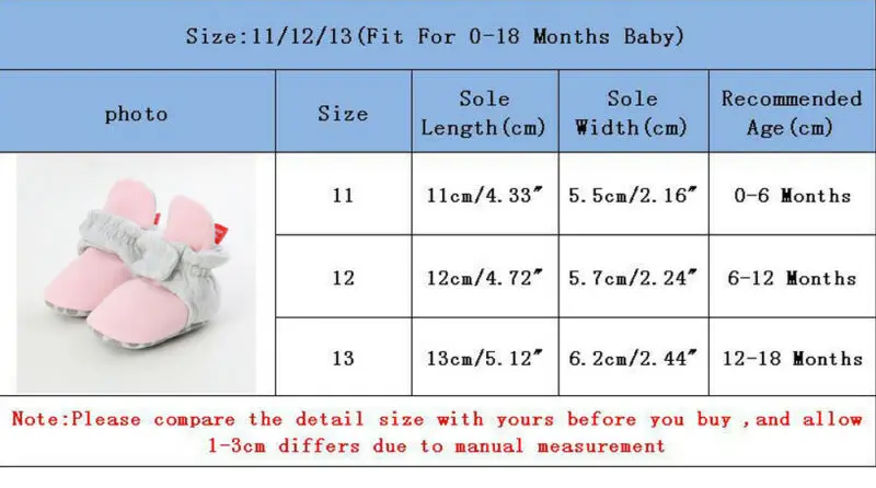 Пинетки для новорожденных зимние мягкие теплые пинетки для новорожденных мальчиков и девочек пинетки от 0 до 18 месяцев