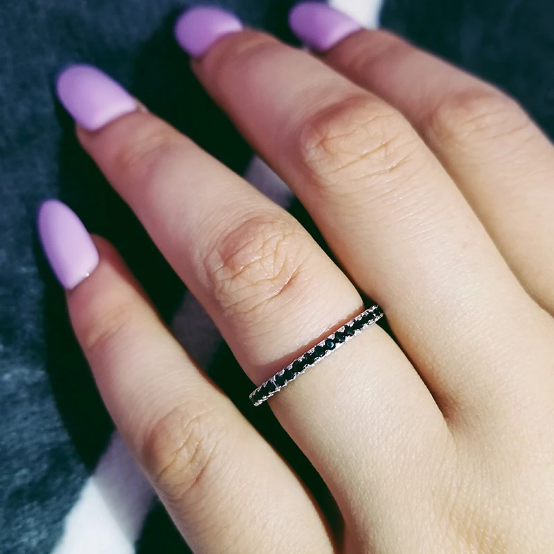 Женское Обручальное Кольцо Moonso серебряное обручальное кольцо в стиле вечности