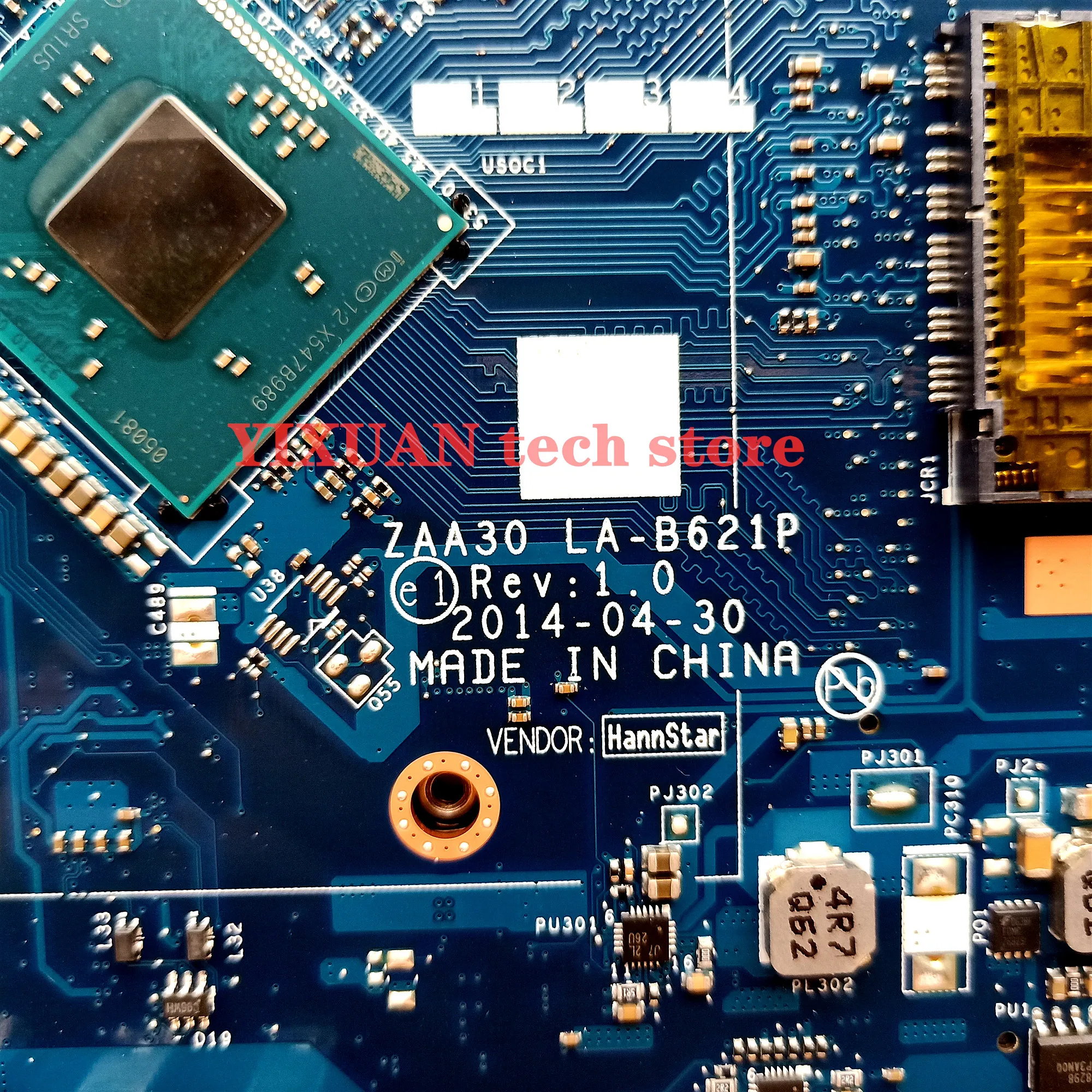 Eshakhare ZAA30 LA-B621P LA-B001P для lenovo S20-00 S2000 материнская плата S20-00 материнская плата Процессор SR1US J2900 тесты работы
