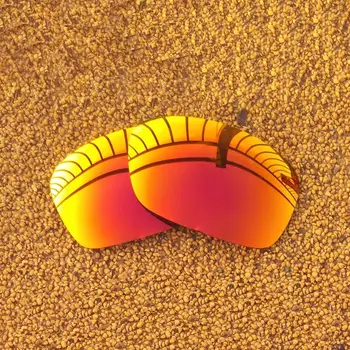 

Orange Red Mirrored Polarized Replacement Lenses for Hijinx Sunglasses Frame 100% UVA & UVB