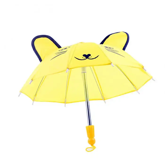 Красивый зонт, аксессуары для детей, девочек, 18 дюймов, подарки, кукла, подходит CSV, может девочка, американская для