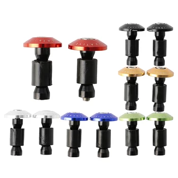 

Motorcycle Dirt Bike CNC Handlebar Grips Slider Cap Plug Aluminum Bar End