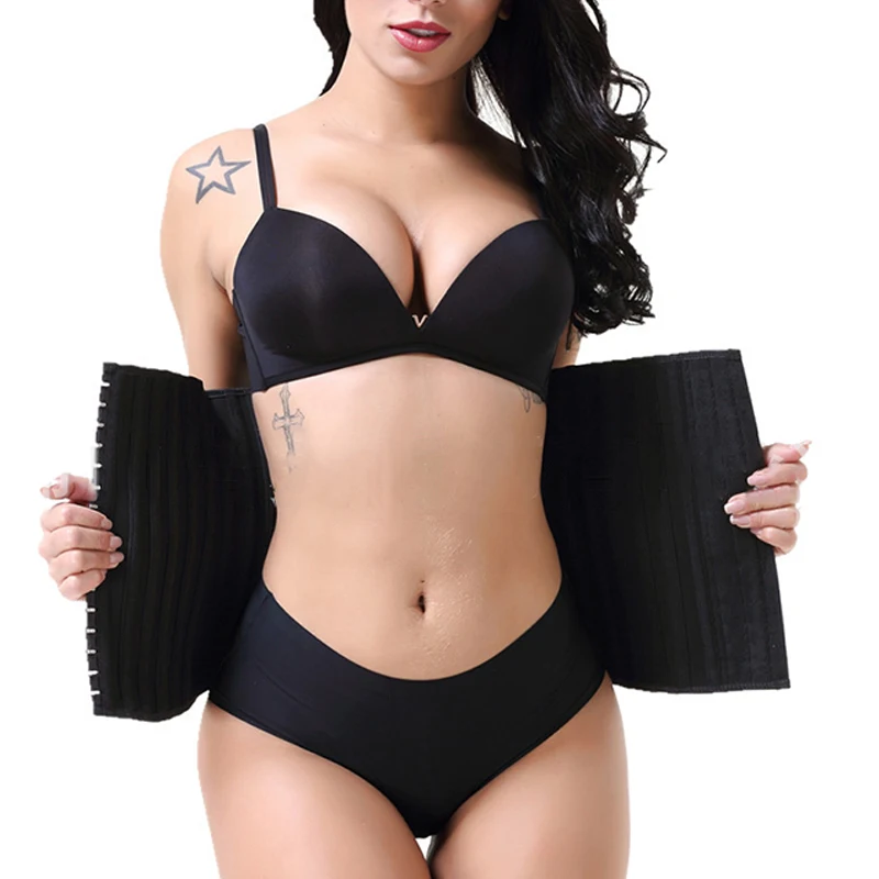 Резиновая формирующая одежда для женщин 26 сталь Bonesexy Корректирующее белье талии тренажер Cincher латексный утягивающий корсет сжигание массажный пояс для снижения веса