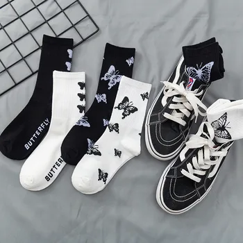

Winter high Quality Harajuku chaussette Style Weed Socks For Women Men's Cotton Hip Hop Socks Man Meias Mens Calcetines