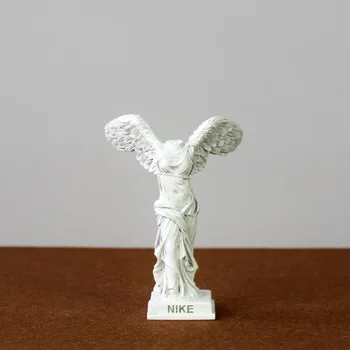 

Ancient Greek mythology goddess of victory statue European-style figures decorative arts and crafts living room wine cabinet ang