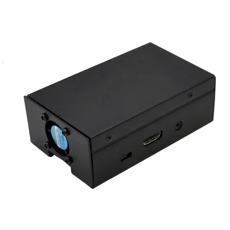 Алюминиевый чехол металлический корпус для Raspberry Pi Модель 3B/3B+/2B/2B+ комплект