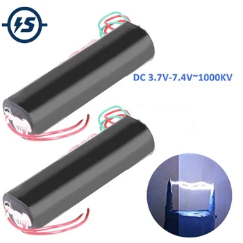 

Pulse High Voltage Arc Generator Ignition Coil Inverter Igniter Module 1000KV 2cm 10s Super 3.7V-7.4V