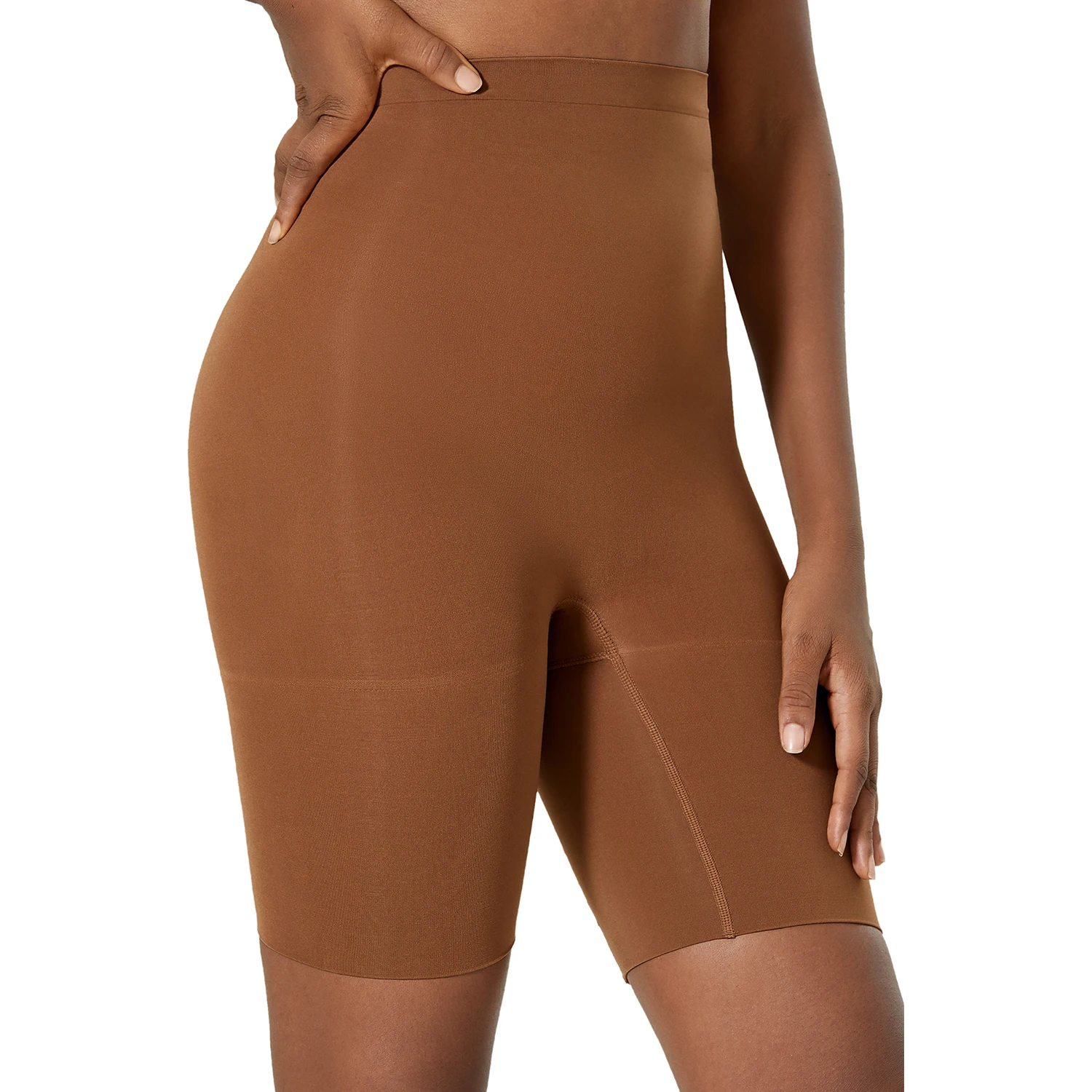 Delimira Women's Seamless Plus Size High Waist Control Panties Shapewear  Thigh Slimmer Body Shaper - Shapers - AliExpress
