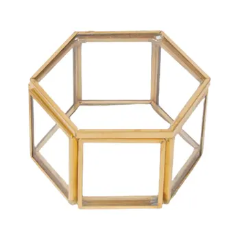 

Jewelry Storage Box Ornaments Jewel Casket Wedding Ring Container Desktop Display Tabletop Succulent Plants Decor