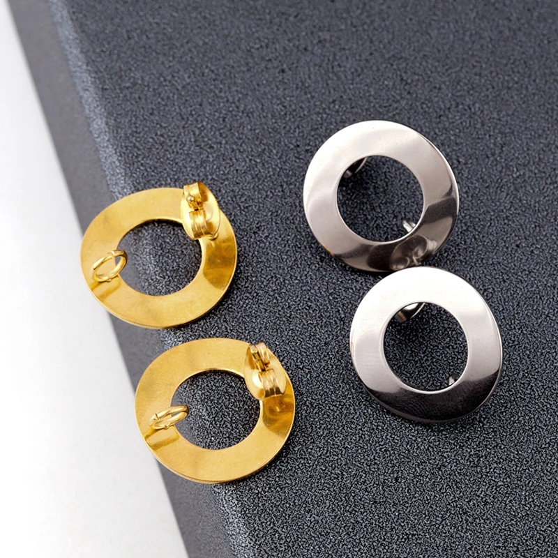 Пустые стержни для сережек из нержавеющей стали 20 мм базовые шпильки с пробкой