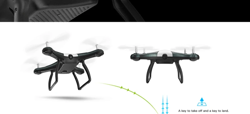 Смарт следующий я жеста фото wifi fpv, пульт ДУ RC Дрон 2,4G wifi 2MP камера 20 минут жизни высота удержания RC Квадрокоптер