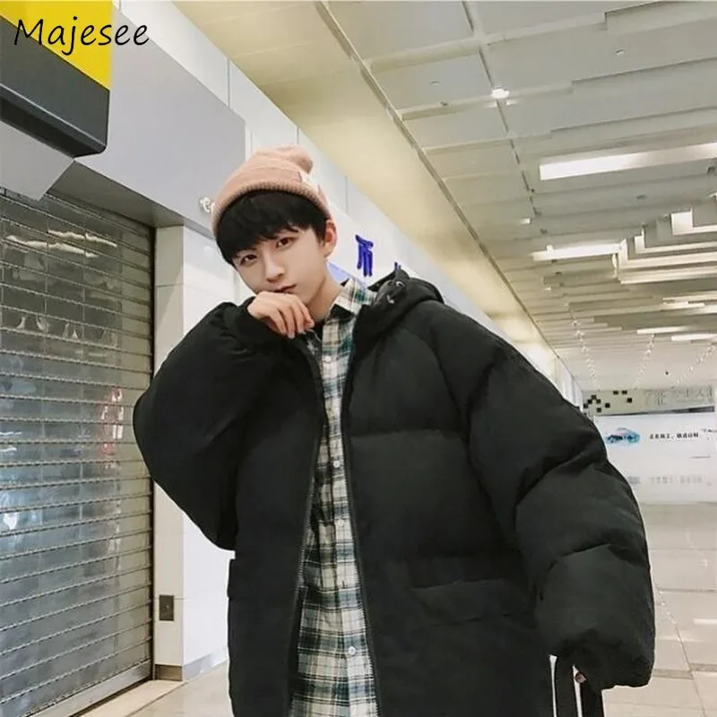 Зимняя одежда, мужская парка, Harajuku, большой размер, принт, универсальная, Японская уличная одежда,, высокое качество, Мужская парка, повседневная, теплая