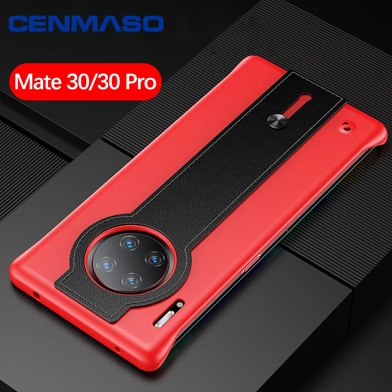 Для huawei mate 30 Pro чехол Роскошный из натуральной кожи Бескаркасный противоударный защитный чехол для huawei mate 30 Чехол