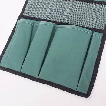 

1pc Portable Tool Bag 12.2x11.8 Inches Waterproof Garden Storage Bags Adjustable Belt Repair Kit Bag