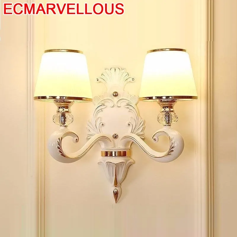 

Table Wandlamp Industrieel Badkamer Verlichting Crystal LED Aplique Luz Pared Applique Murale Luminaire Bedroom Light Wall Lamp