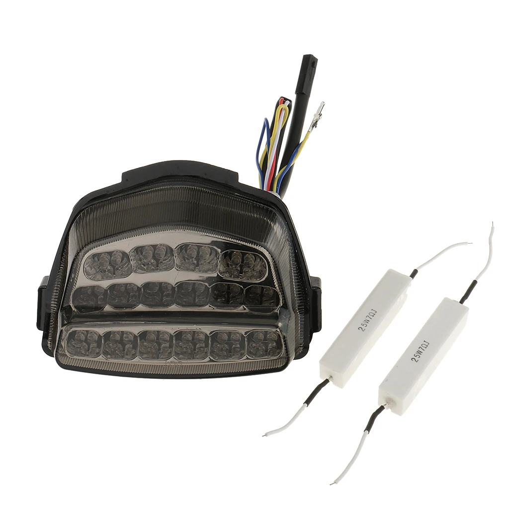 Tail Light LED Smoke with Integrated Turn Signal for Honda CBR 1000RR 2008-16