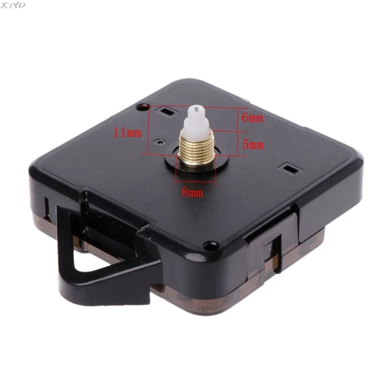 Quartz Clock Movement Mechanism Hands Wall Repair Tool Parts Silent Kit Set DIY Silver Pointer 17