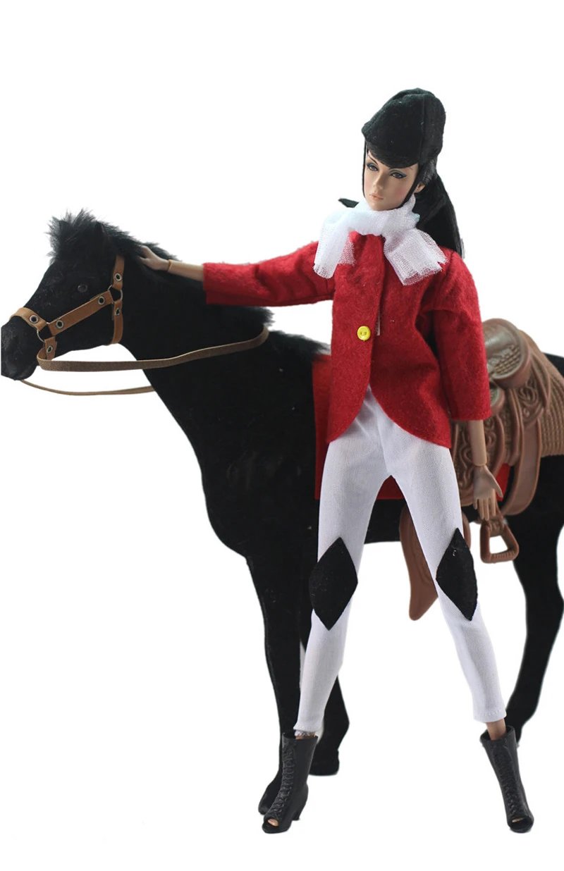 horse riding barbie doll