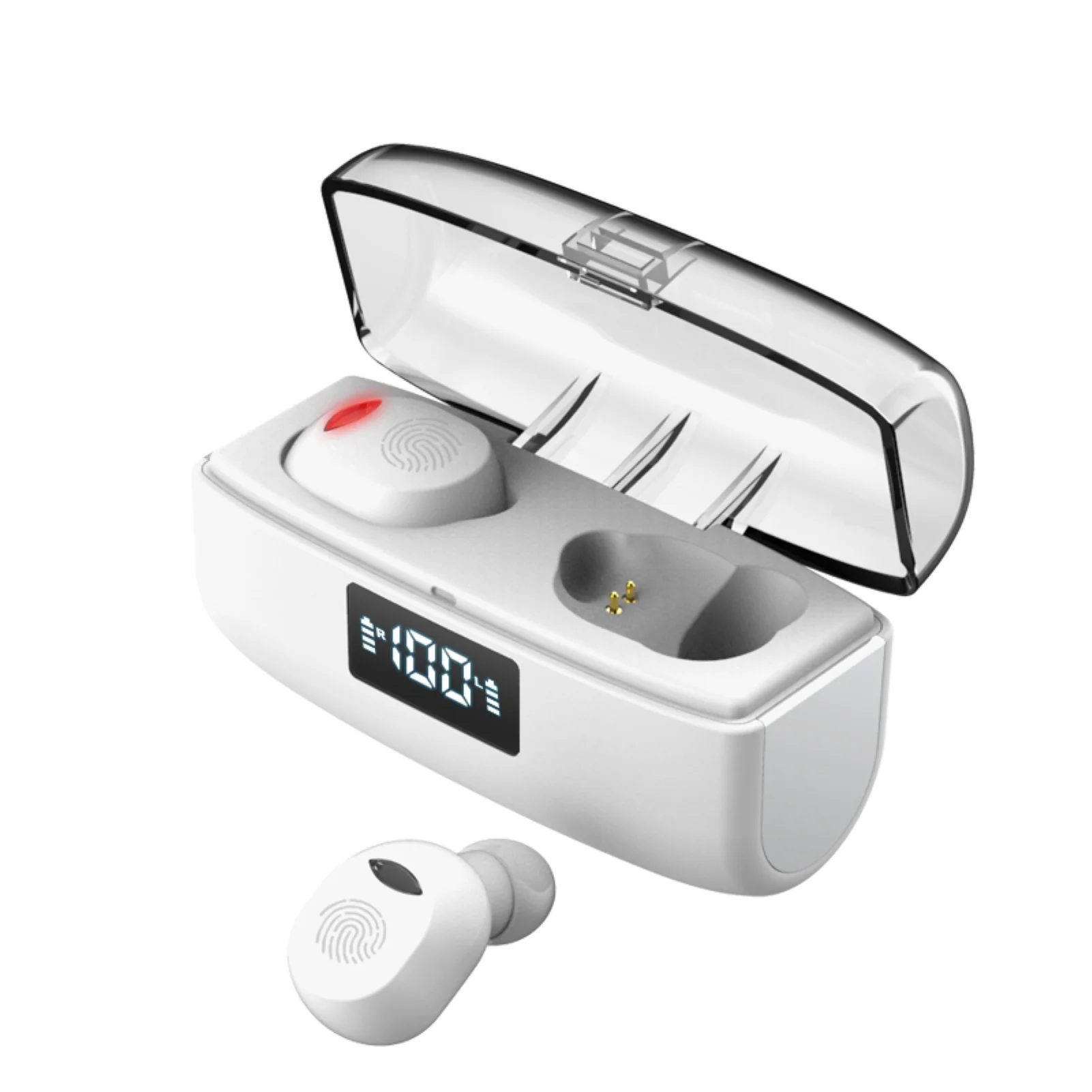 W12 Waterproof Noise Reducing Bluetooth V5 0 HiFi Wireless Headset Earphone