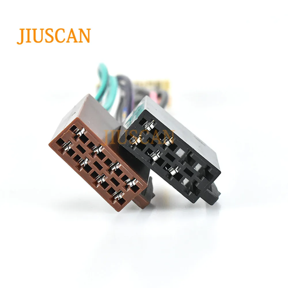 JIUSCAN 12-021 ISO радио жгута проводки адаптер Разъем для SUBARU 1992+(выберите модели)/RENAULT Traffic