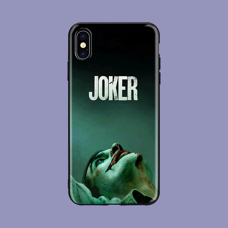 Joker Joaquin Phoenix Мягкий ТПУ чехол для телефона Apple IPhone X XR XS MAX 7 8 7plus 6 6S Plus 5 5S SE