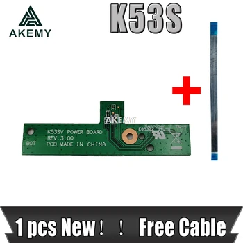 

Free Cable NEW Original For Asus K53Sv A53S X53S K53S K53E K53SD K53SJ Power Button Board Switch board With cable