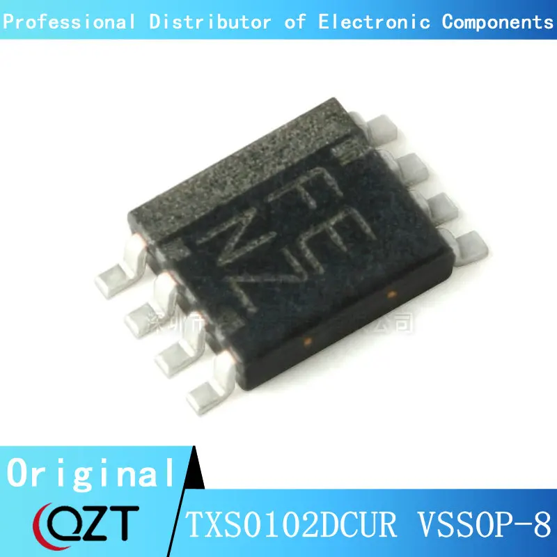 10pcs/lot TXS0102DCUR VSSOP TXS0102 TXS0102D TXS0102DC TXS0102DCU VSSOP-8 chip New spot 10pcs new sn74lvc3g17dcur 74lvc3g17 three way helmut schmidt triggers the buffer chip vssop 8 integrated circuit