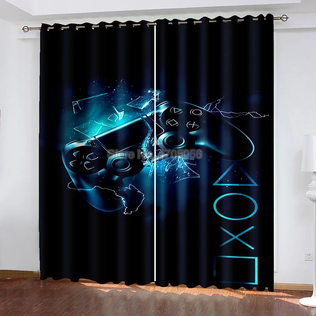 Blackout Window Drapes for Bedroom Living Room Cartoon 230x280cm Custom Curtain Polyester Home Decor Boys Girls Gifts 