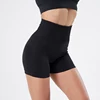 NORMOV Gym Shorts High Waist Yoga Shorts Sports Running For Women Push Up Seamless Leggings Biker Short High Compression ► Photo 3/6