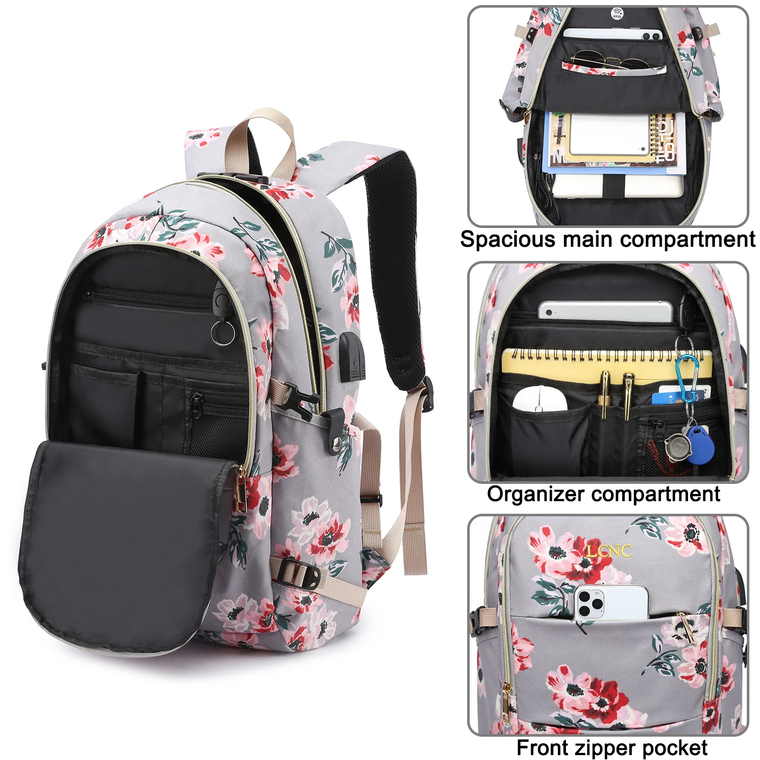Mochila Escolares Para Adolescentes Grandes Da Moda Universitaria Notebook Negra Mujer Masculina Infatil Hombre Feminina Escolar