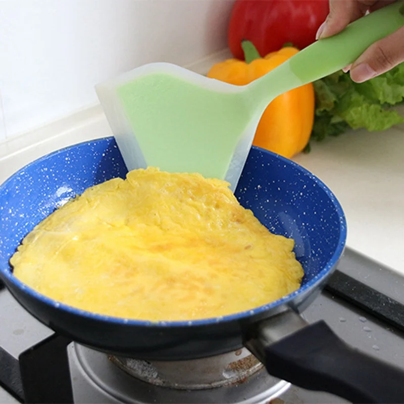  New Silicone Shovel Baking & Pastry Spatulas Scraper Non-stick High Temperature Resistance Home Coo