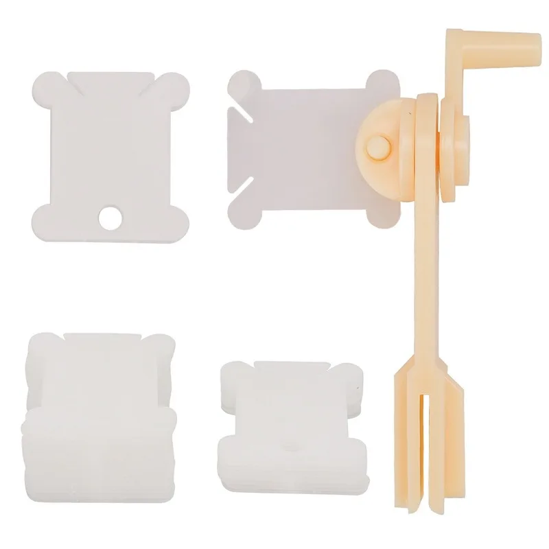 

Manual yarn fast winding machine Cross-stitch thread shaker, hand-rolling machine, plastic material