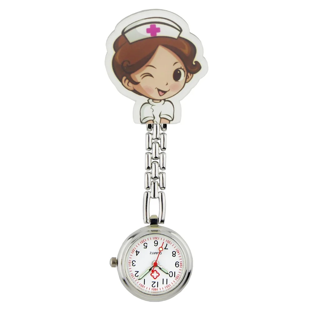 Vintoney Infirmiu00e8re Montre De Broche, 2PCS Montre Femme