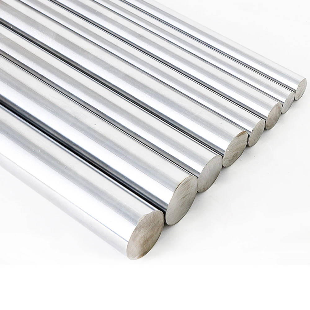 2PCS M8 80/90/100/120/145/150/200/250/300 MM Optical Axis Stainless Steel Linear Shaft Metric Round Rod Guide Slide Bar