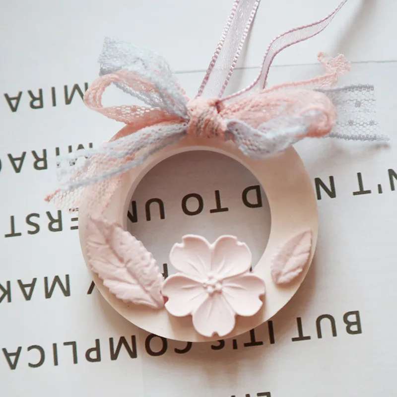 Peach Blossom Assembly Flower Silicone Mould silicone mold Aromatherapy Gypsum DIY Material Epoxy Handmade Soap Candle Baking Mold