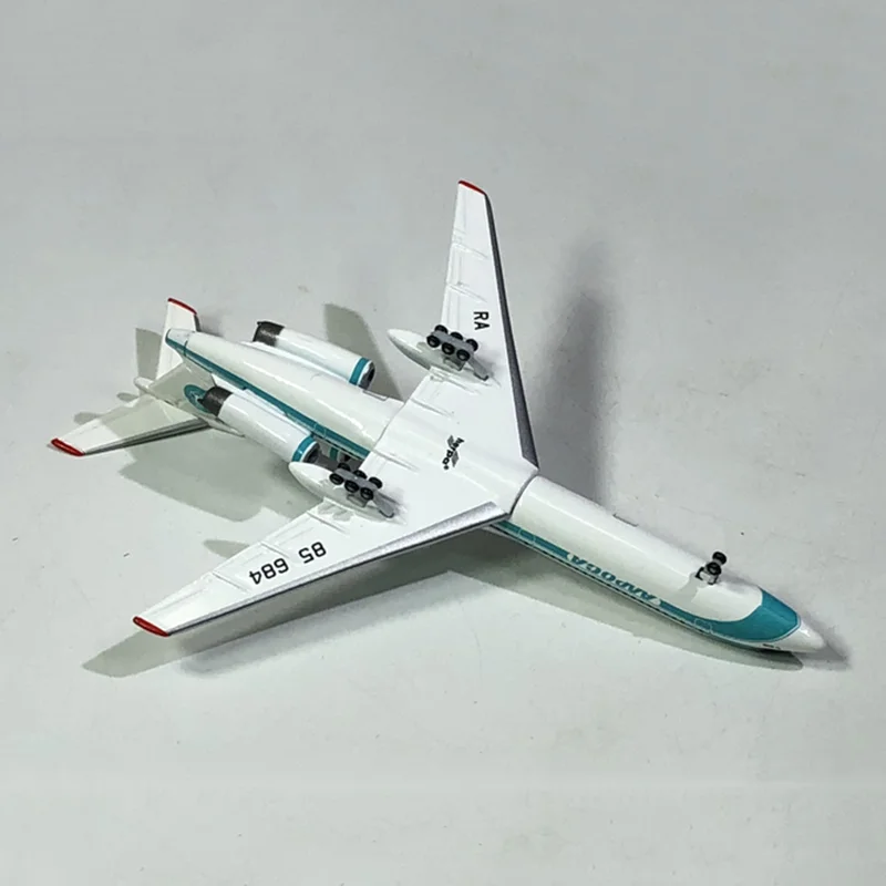 1/500 масштаб Россия Украина Tu-154M Россия АЛРОСА авиакомпания литой металлический самолет авиационный самолет модели дисплей коллекции