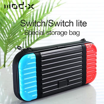 

Mod-X Hard Shell Portable Carrying Bag for Nintendoswitch Case for Nintendo Switch Lite Bag Cover Console Lite Protective Skin