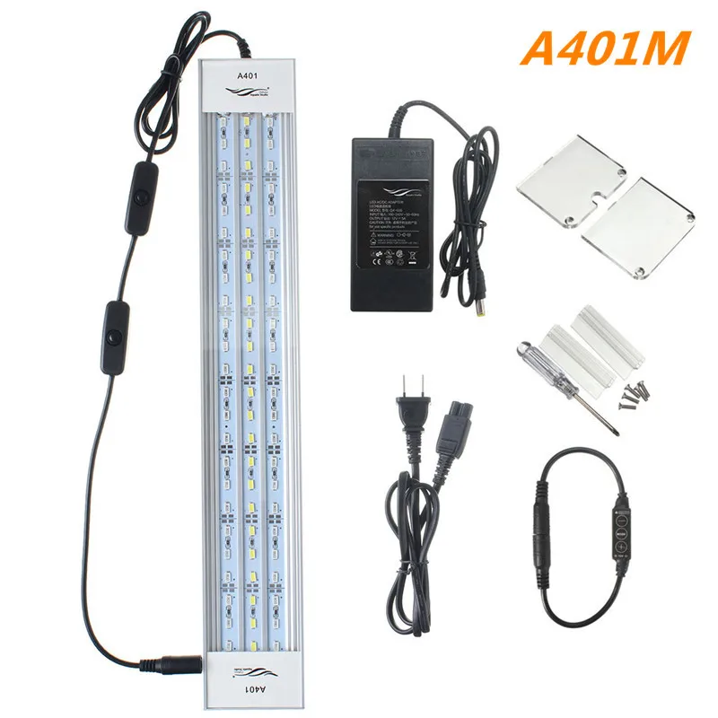 A401M 24 Вт 40 см 5730 72SMD 3100LM светодиодный коралловый SPS LPS аквариум лампа