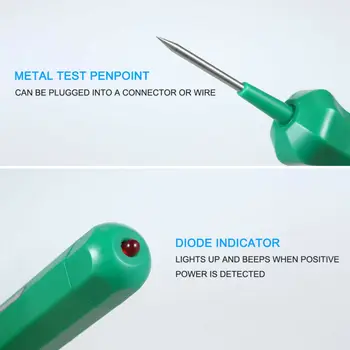 

Green Circuit Tester DY15 12V Cordless Automotive Repair Tool Replacement