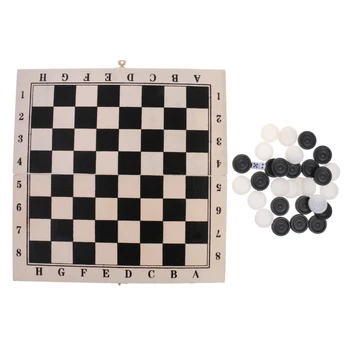 

Portable Drawers Ladies With Chess Set Folding Board 29.5cm High Quality Multicolor Plastic Wooden Chess Board