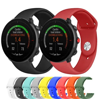 

22MM Silicone Strap Replacement Wristband For Polar Vantage M Smart Watch Accessories Wrist Band Strap Reversal Buckle