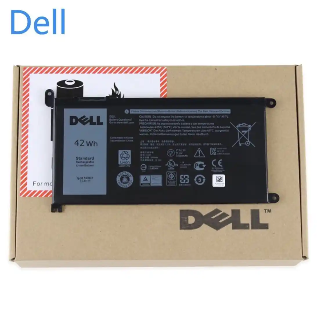 Dell Original New Replacement Laptop Battery For Dell Chromebook 11 3180 31 51kd7 11 4v 42wh Laptop Batteries Aliexpress